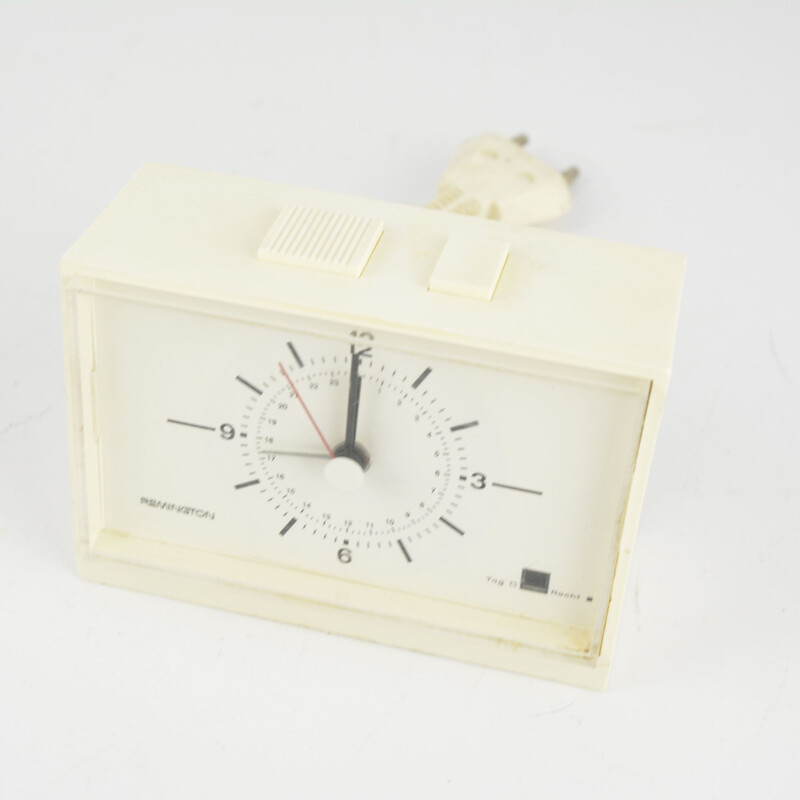 Vintage Electric clock by Remington, Germany, 1970s