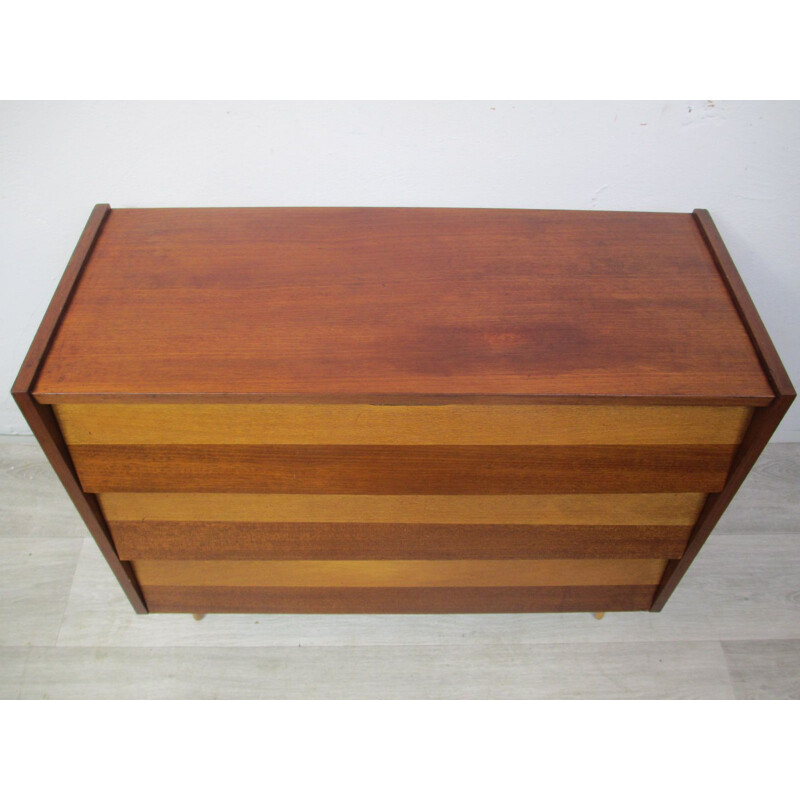 Vintage teak shoe cabinet, Germany, 1960s