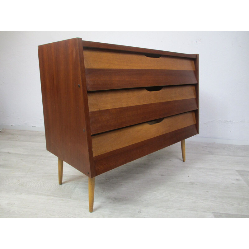 Vintage teak shoe cabinet, Germany, 1960s