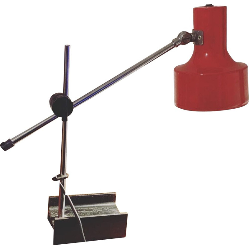Vintage bureaulamp van Hoogervorst, J. J. M. Anvia, 1960