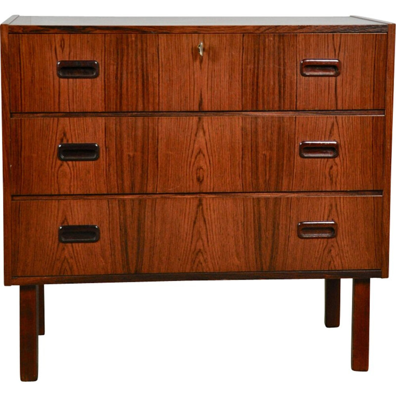 Vintage rattan chest of drawers, 1960s