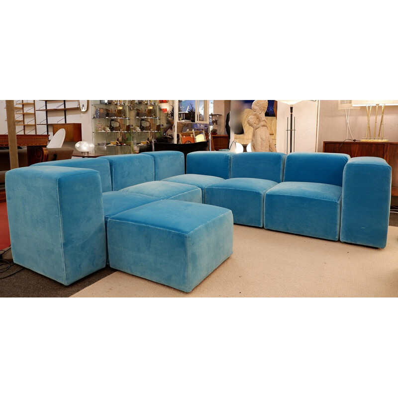 Vintage Modular Sofa "Sistema 61" by Giancarlo Piretti for Castelli, 1970s