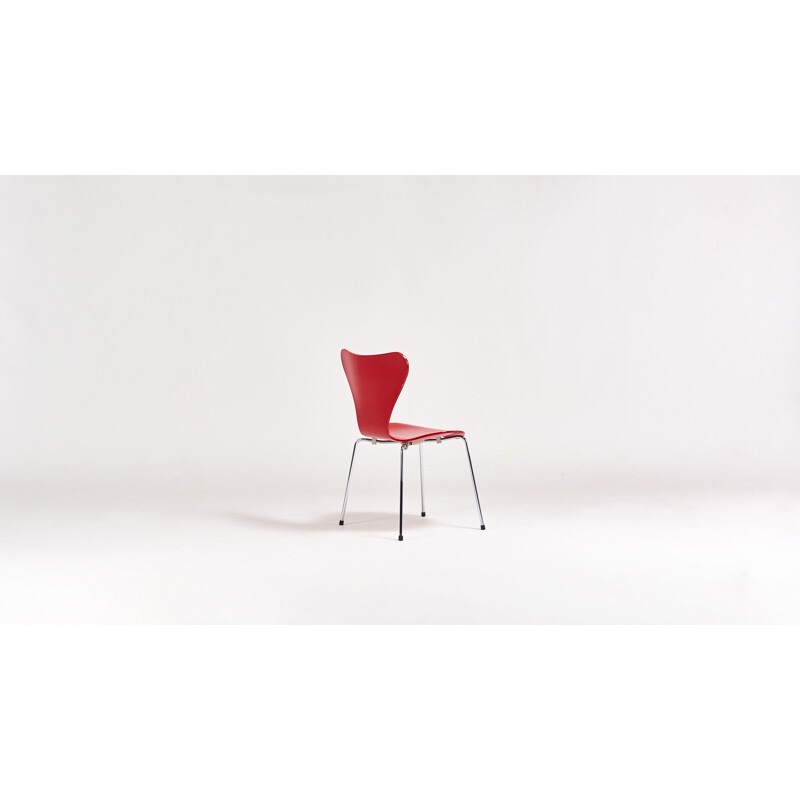 Suite de 6 chaises vintage "Butterfly" 3107 de Arne Jacobsen pour Fritz Hansen, 1955