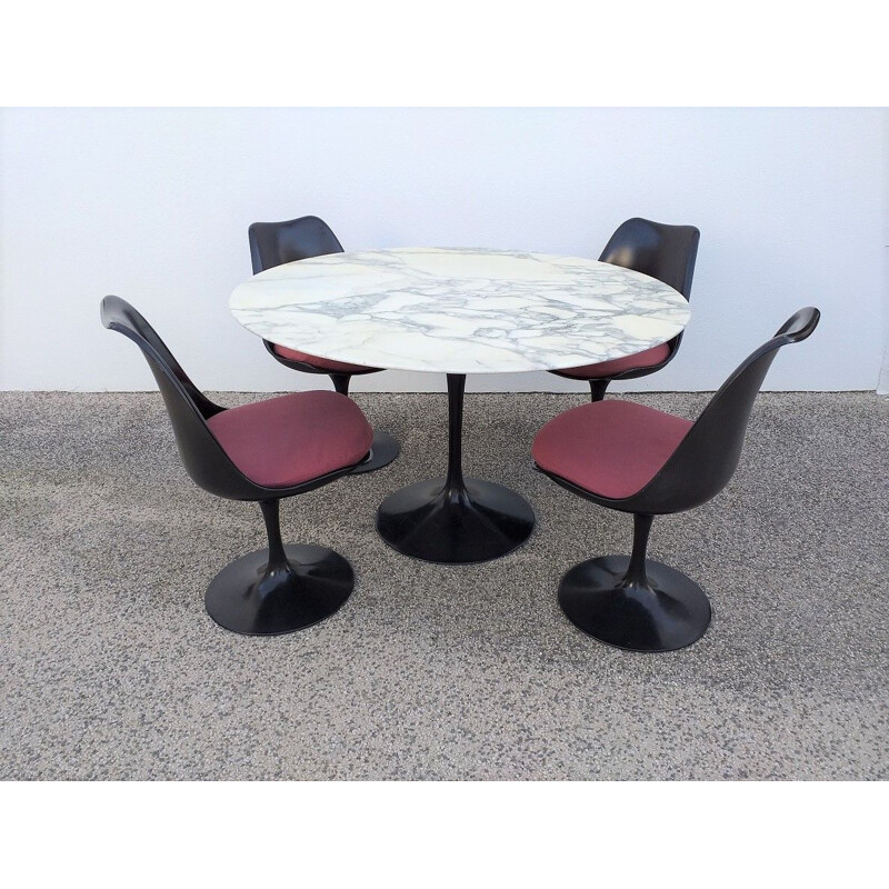 Vintage Tulip Dining Table by Eero Saarinen for Knoll International, 1980s