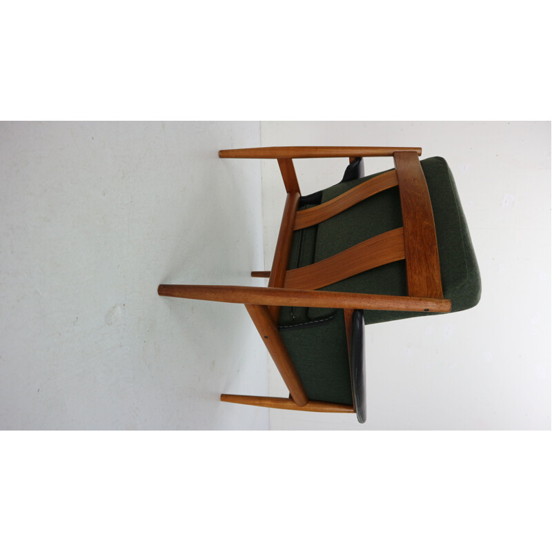 Pair of vintage Teak armchairs by Grete Jalk for France & Søn, Denmark, 1960s