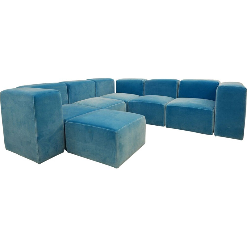 Vintage Modular Sofa "Sistema 61" by Giancarlo Piretti for Castelli, 1970s