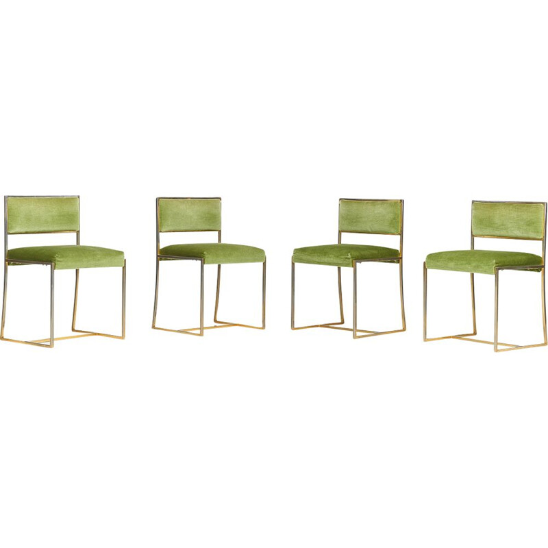 Suite de 4 chaises vintage "Come back" par Roche Bobois