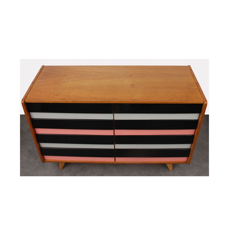 Vintage wooden chest of drawers by Jiri Jiroutek for Interier Praha, 1960s