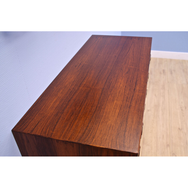 Vintage chest of drawers in rosewood by Kai Kristiansen, 1960s