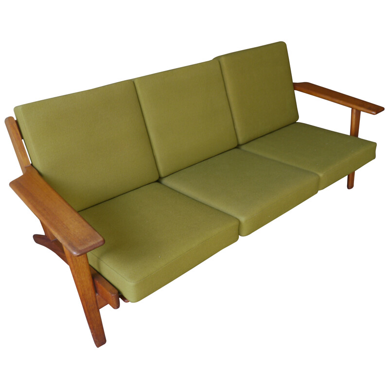 GE-290 Sofa 3 places, Hans WEGNER - 1960s