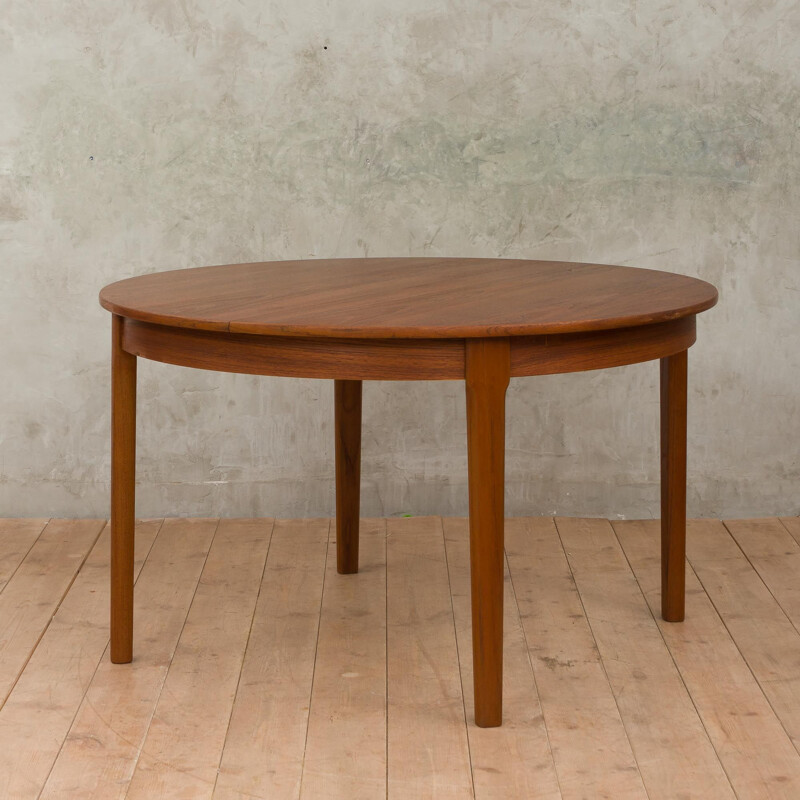 Vintage teak extendable table 