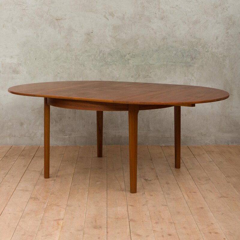 Vintage teak extendable table 