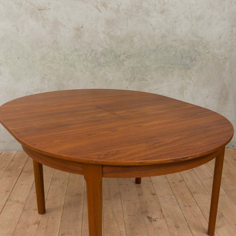 Vintage teak extendable table 