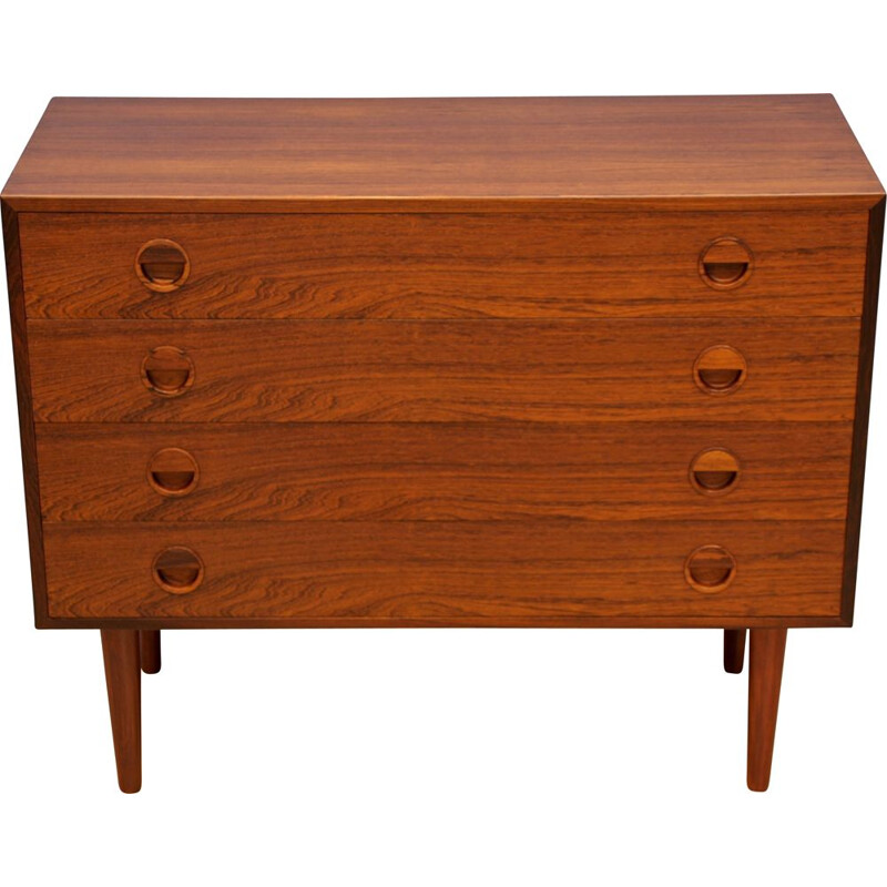 Vintage chest of drawers in rosewood by Kai Kristiansen, 1960s