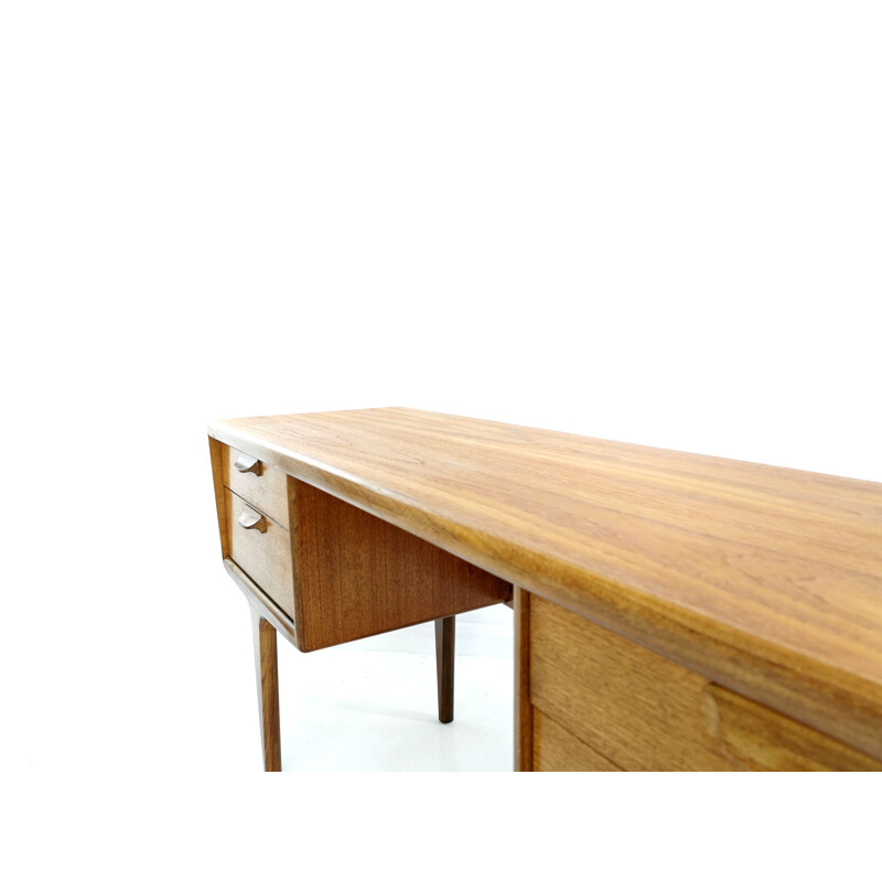 Bureau en teck vintage, Royaume-Uni, 1960-70