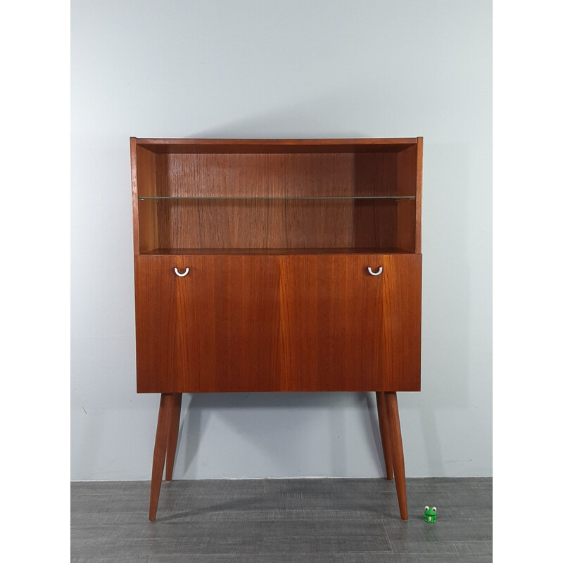 Vintage teak chest of drawers by AEJM Mobler, 1960s