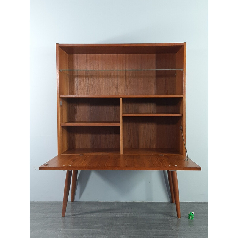 Vintage teak chest of drawers by AEJM Mobler, 1960s