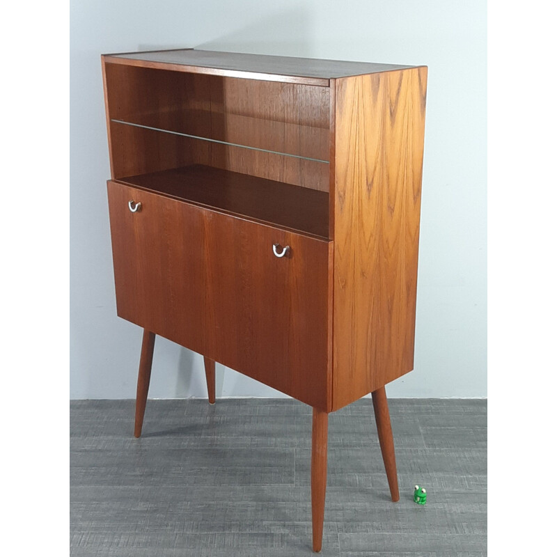 Vintage teak chest of drawers by AEJM Mobler, 1960s