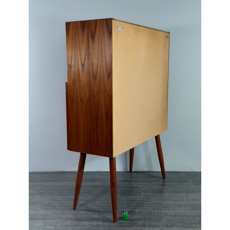 Vintage teak chest of drawers by AEJM Mobler, 1960s