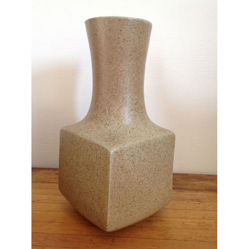 Vase vintage en grès de Tim et Jacqueline Orr