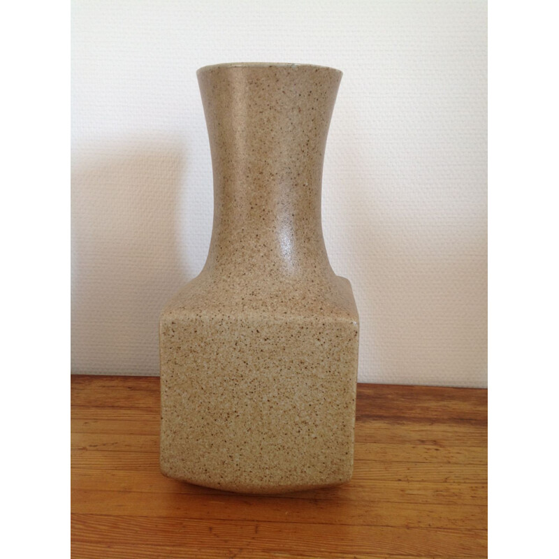 Vintage stoneware vase by Tim and Jacqueline Orr