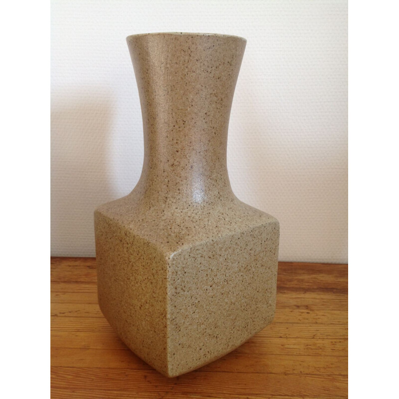 Vintage stoneware vase by Tim and Jacqueline Orr