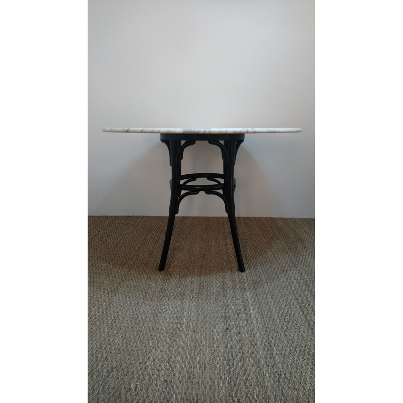 Ensemble de table et chaises vintage par Radomsko (Thonet), 1960