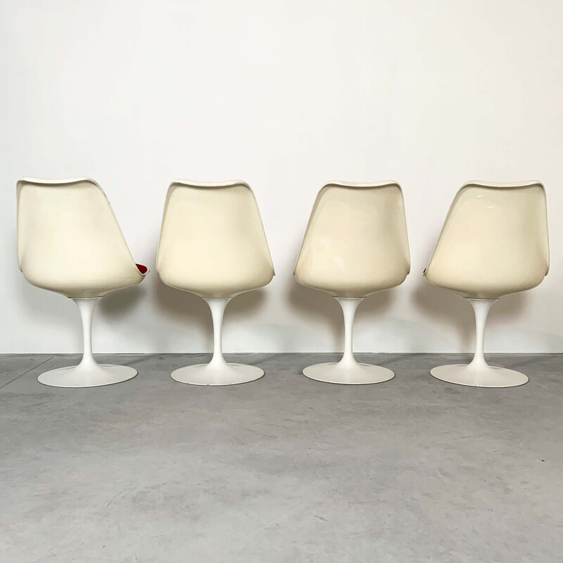 Set of 6 Tulip Armchairs and Dining Chairs by Eero Saarinen for Knoll, 1960s