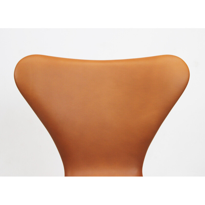 Ensemble de 6 chaises Seven, modèle 3107 de Arne Jacobsen de Fritz Hanse