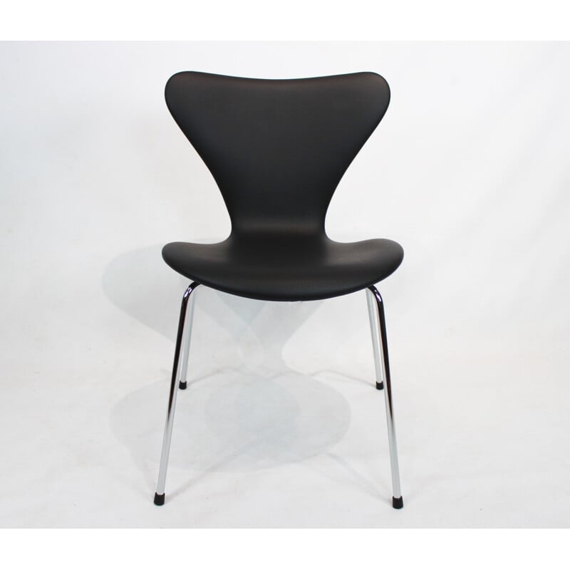 Satz von 4 Vintage Seven Stühlen, Modell 3107 von Arne Jacobsen von Fritz Hansen