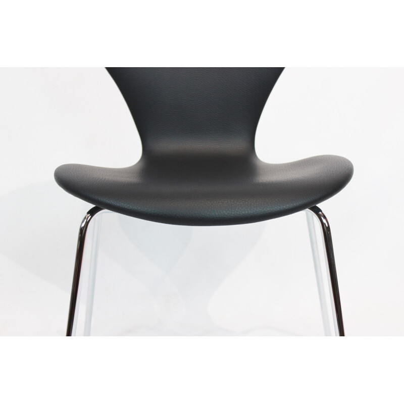 Set di 4 sedie Seven vintage, modello 3107 di Arne Jacobsen di Fritz Hansen