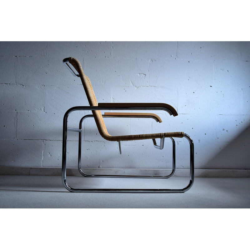 Vintage S35 Bauhaus Club Chair by Marcel Breuer for Thonet