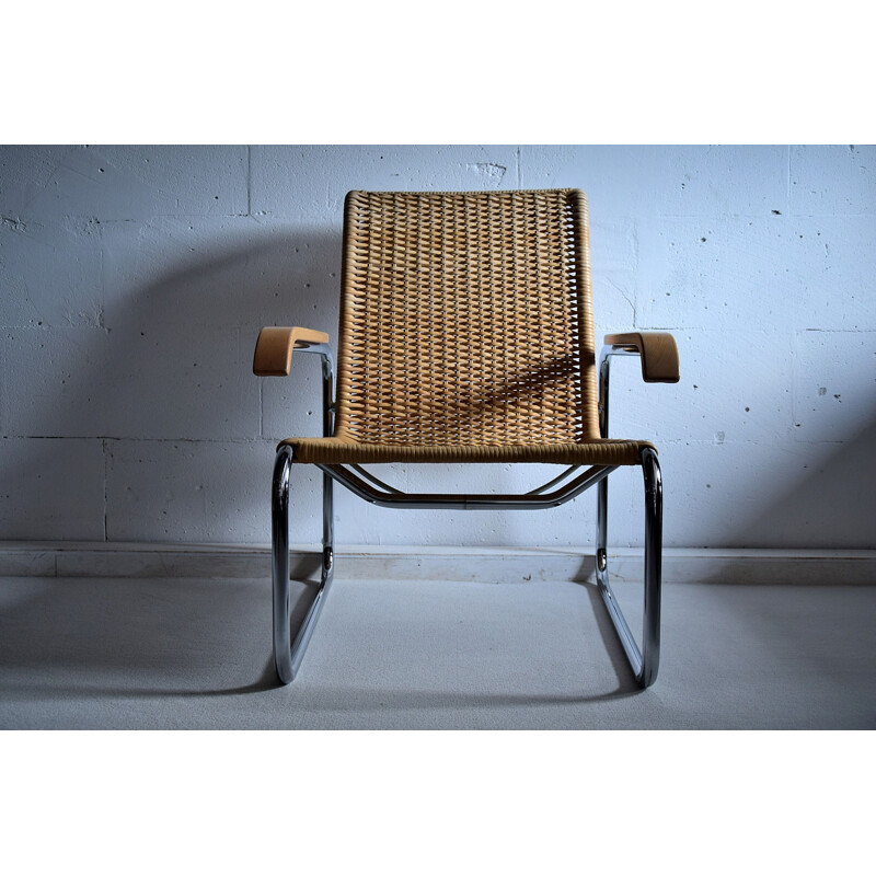 Vintage S35 Bauhaus Club Chair by Marcel Breuer for Thonet