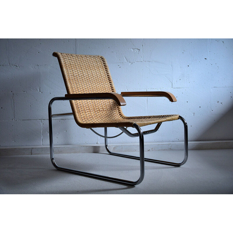 Vintage S35 Bauhaus Club Chair by Marcel Breuer for Thonet