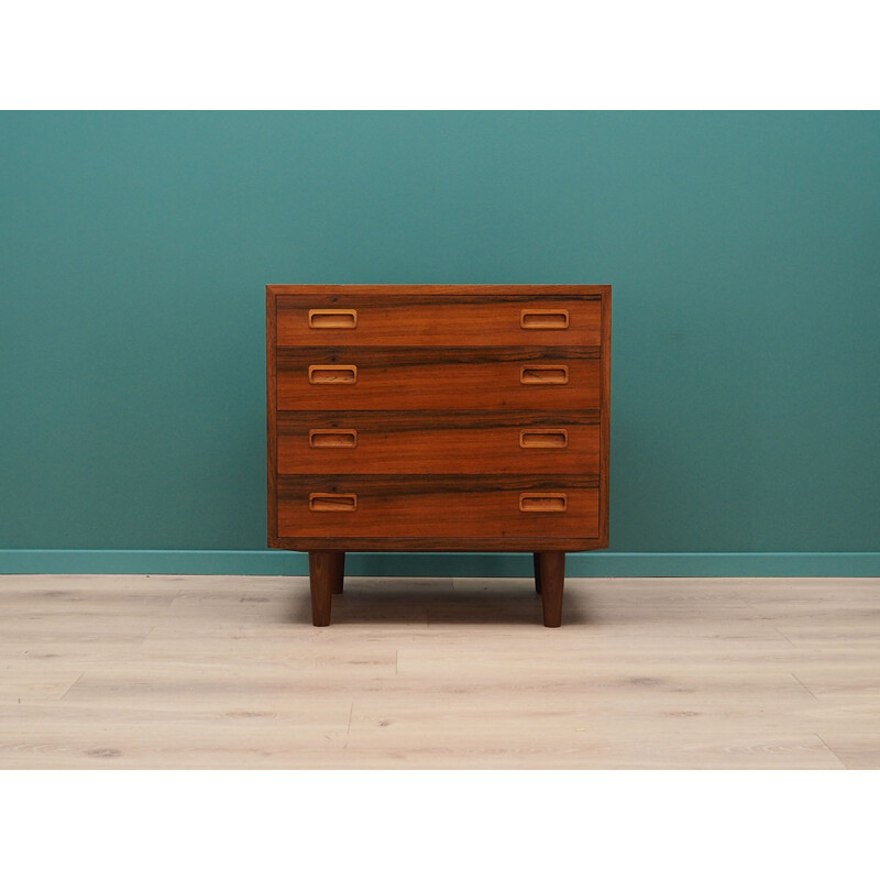 Vintage rosewood Chest Of Drawers by Hundevad, 1960-70s