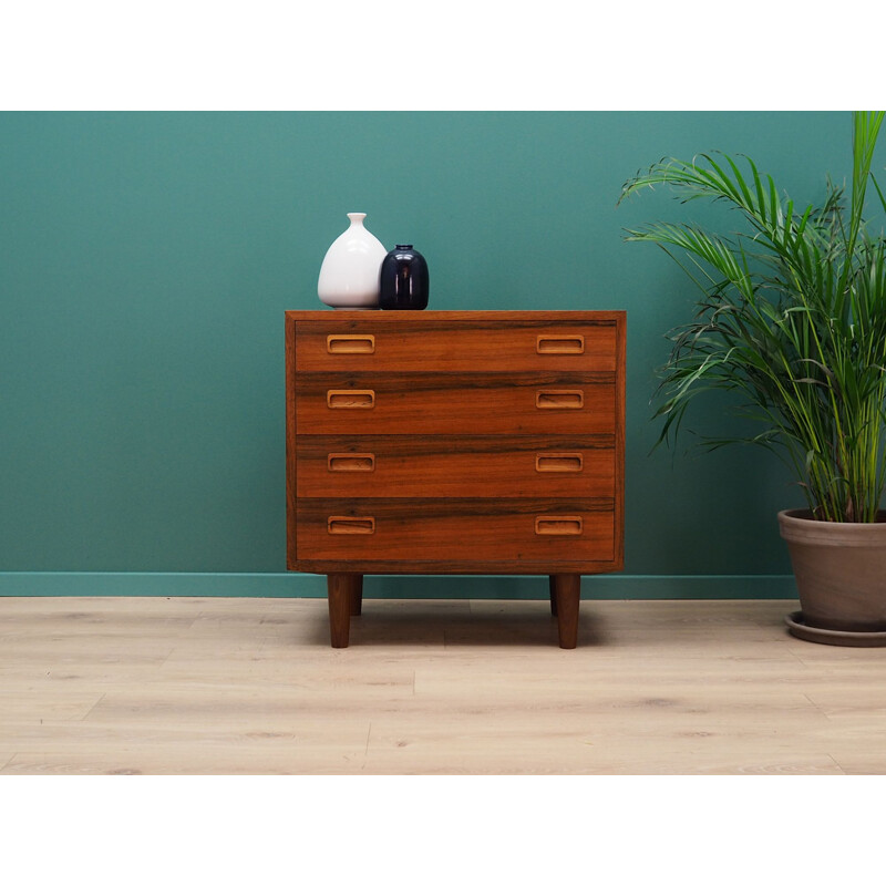 Vintage rosewood Chest Of Drawers by Hundevad, 1960-70s