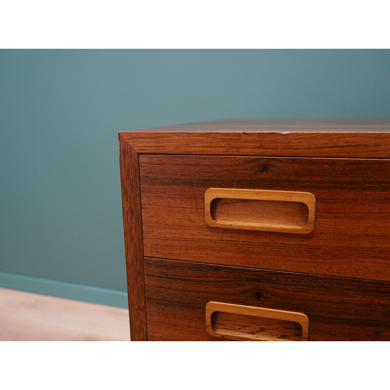 Vintage rosewood Chest Of Drawers by Hundevad, 1960-70s