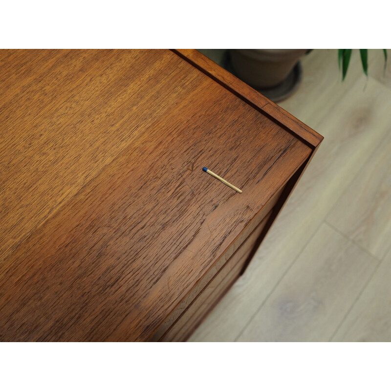 Vintage teak Chest Of Drawers, Denmark, 1960-70s