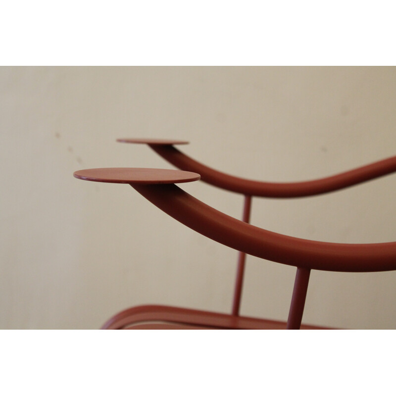 Cappellini varnished metal armchair, Jasper MORRISON - 1988