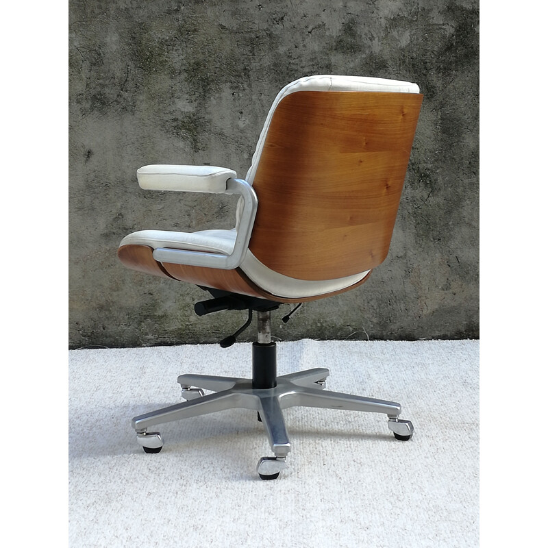 Vintage office armchair by Karl Dittert for Stoll Giroflex, 1970s