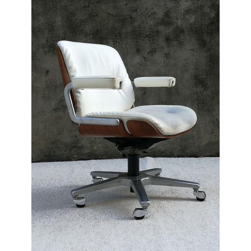 Vintage office armchair by Karl Dittert for Stoll Giroflex, 1970s