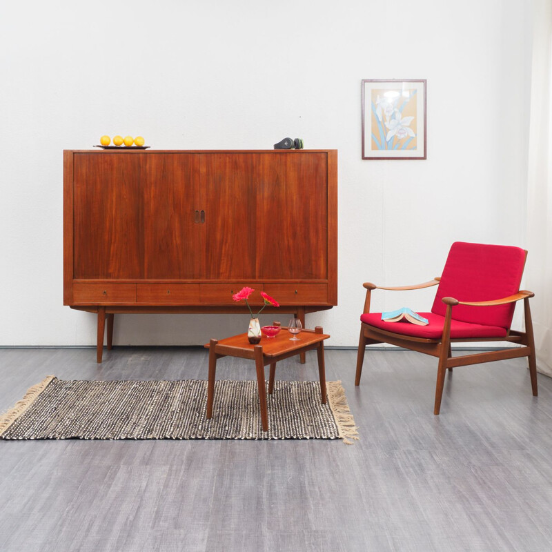 Vintage teak sideboard model 54 by Arne Vodder