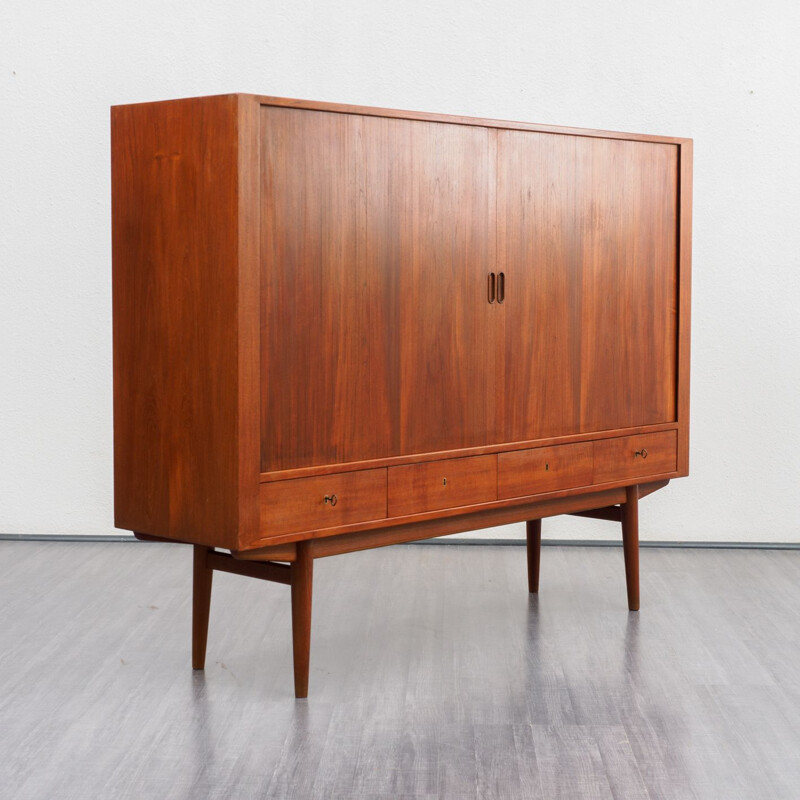 Vintage teak sideboard model 54 by Arne Vodder