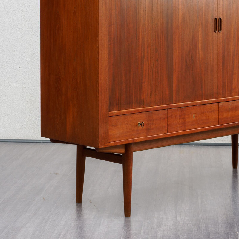 Vintage teak sideboard model 54 by Arne Vodder