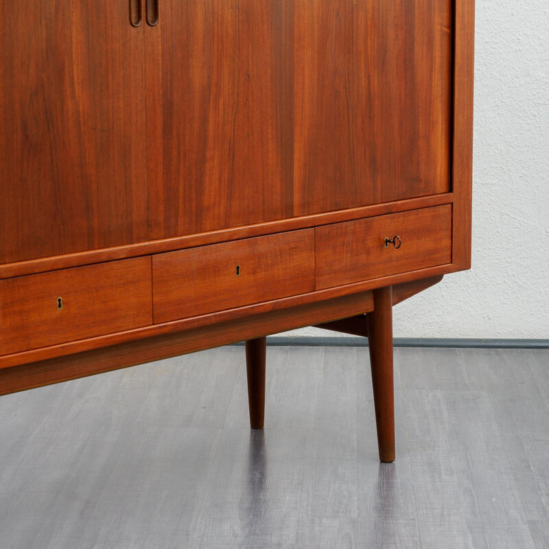 Vintage teak sideboard model 54 by Arne Vodder