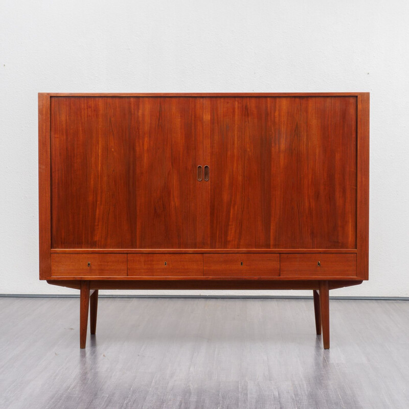 Vintage teak sideboard model 54 by Arne Vodder