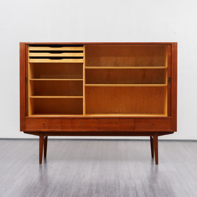 Vintage teak sideboard model 54 by Arne Vodder