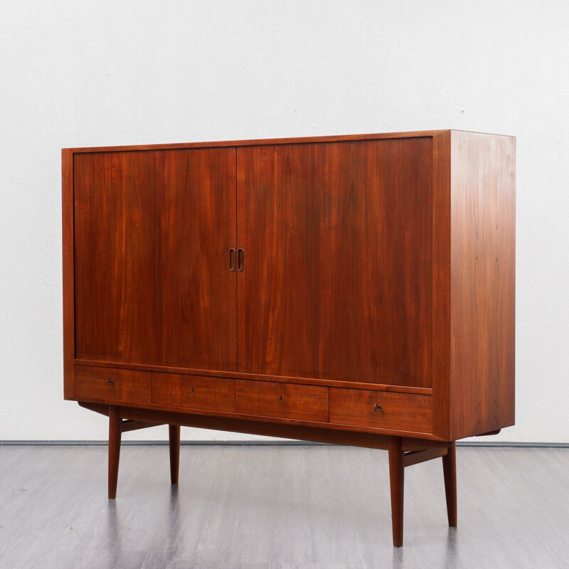 Vintage teak sideboard model 54 by Arne Vodder