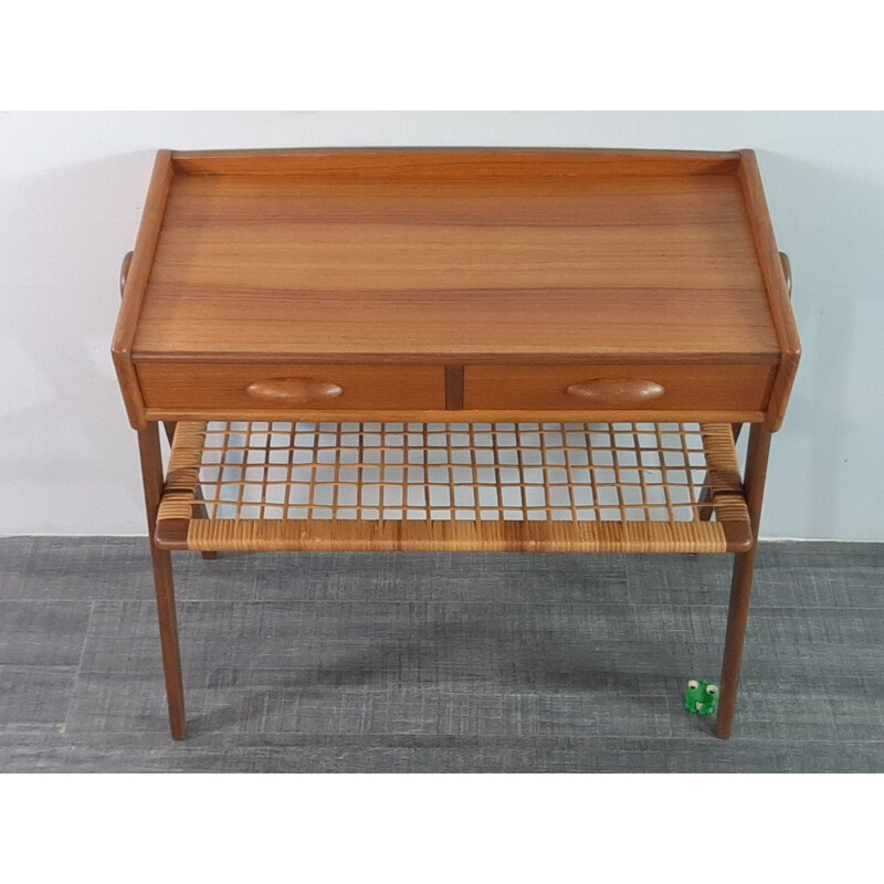 Small Vintage Teak Console, Denmark, 1960s