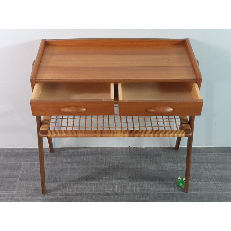 Small Vintage Teak Console, Denmark, 1960s